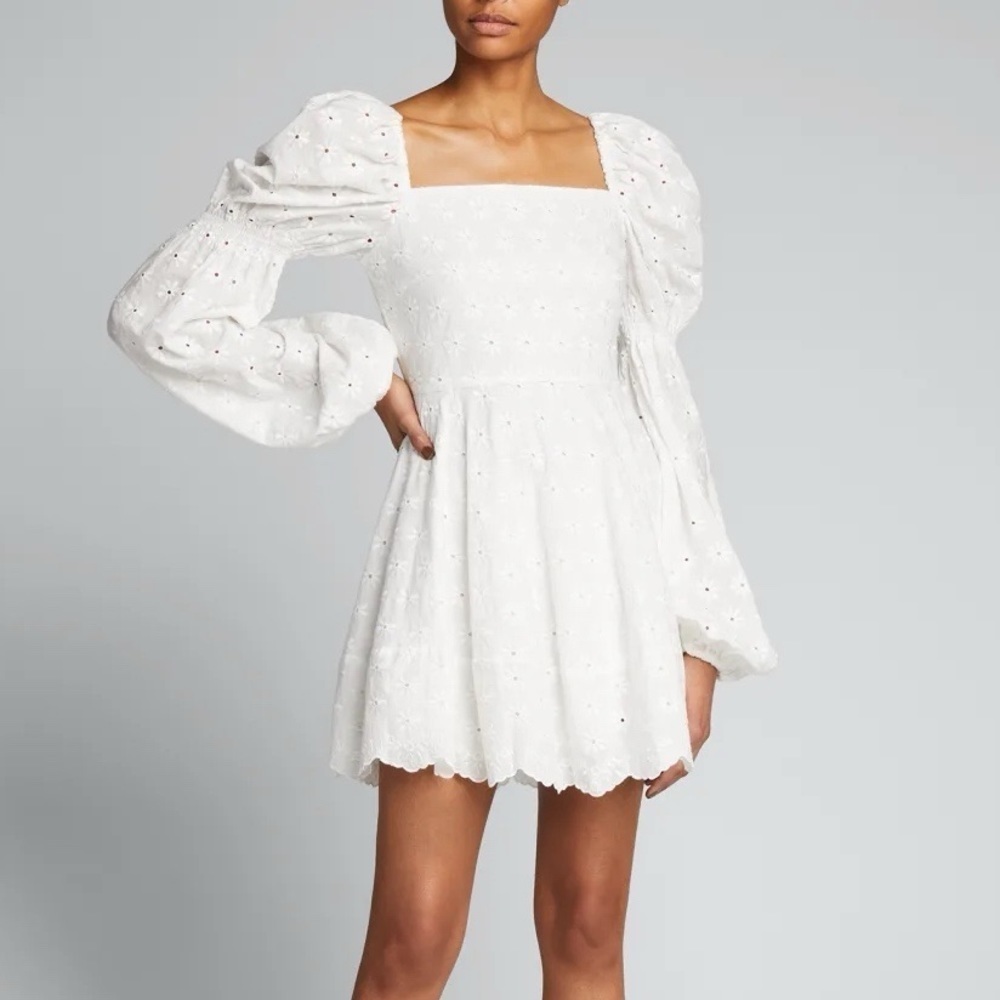 Caroline Constas Wren Dress in White Size XXS
